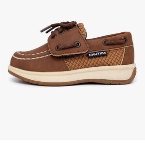 NWOB Nautica Toddler Kid's Spinnaker Youth Boat Shoe Casual Loafer 2 Eye Lace